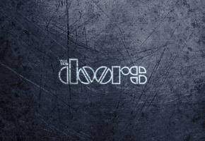 текстура, надпись, царапины, The doors