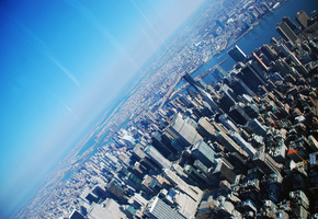 skyscreaper, New york, сша, небоскреб, нью йорк