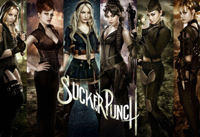 Sucker punch, сексуальные, с оружием, девушки