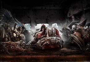 меч, Darksiders, братание, война