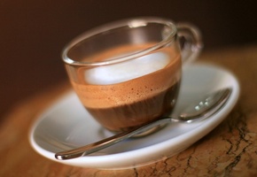 чашка, аромат, блюдце, пена, coffee, Кофе, ложка