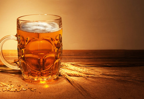 пиво, бокал, купеческий, Квас