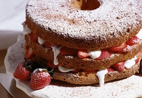 вкусно, Пирожное, макро, десерт