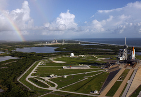 установки, ракета, дороги, Космодром, шатлы, носитель