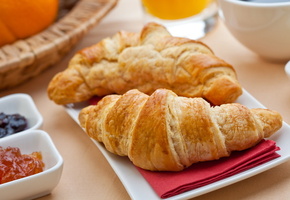 варенье, рогалик, Еда, sweet, десерт, сладкое, food, круассан