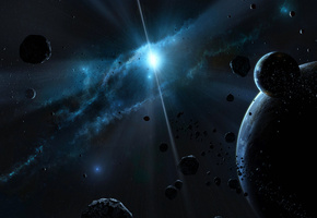 планеты, звезды, 1920х1080, space, walls, Космос