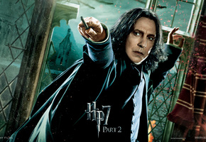 harry potter and the deathly hallows, alan rickman, part 2, hp 7, Harry potter 7, hogwarts