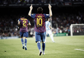 дани алвеш, празднование, фк барселона, Лионель месси