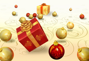 бантик, лента, Праздники, новый год, подарок