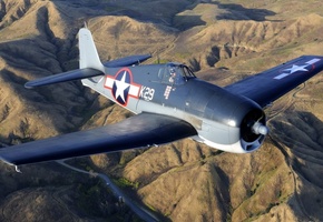 Grumman, over chino, hellcat, f6f-3