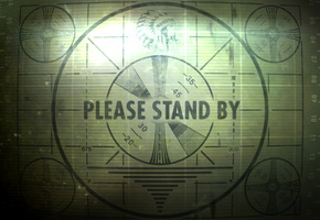 экран, телевизор, перья, настройка, Fallout, сетка, индеец