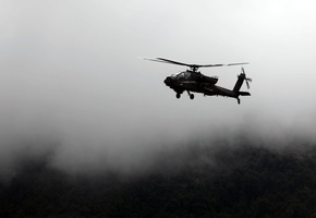 Фото, ч.б, вертолет, walls