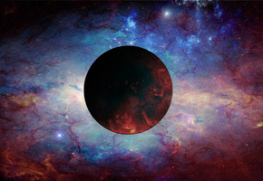 Туманность, nebula, звезды, планета, свет, созвездие