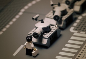 танки, чб, черно-белый, танк, lego, человек, Лего, дорога