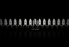 турель, Portal 2, турели, слова, надпись