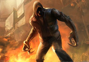 prototype, огонь, Игры, главный герой