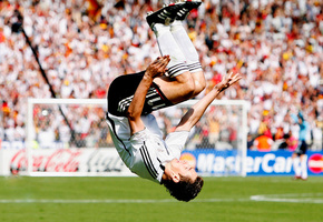 germany, Miroslav, deutschland, gool, soccer, сальто, klose, football, world cup