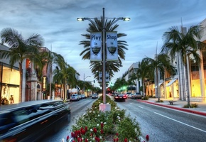shop, usa, Beverly hills, road, california, los angeles, hollywood, калифорния, la
