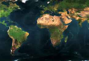 география, географическая, Карта мира, материки