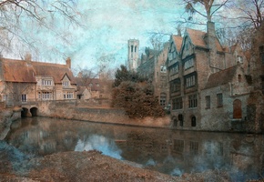 Bу dominat, город, река, обработка