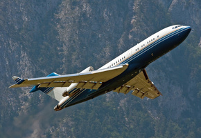 Boeing 727-76, innsbruck - kranebitten (lowi
