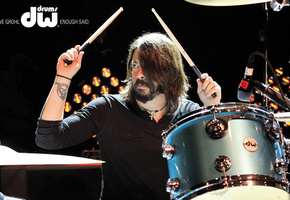 dw, foo fighters, Dave grohl, дэйв грол, барабанщик, барабаны