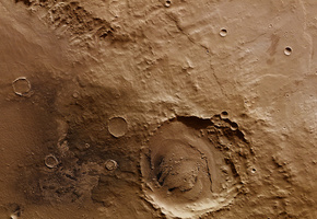 кратер, скиапарелли, Марс