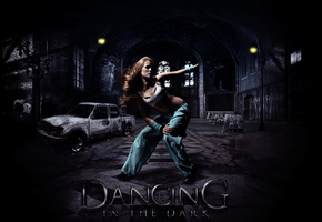 волки, девушка, авто, Cacadoo art, танец