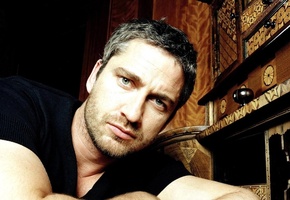 взгляд, Gerard butler, лицо, мужчина, актер, джерард батлер