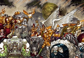 космодесант, адептус, Warhammer 40k, император, хоруса, ересь