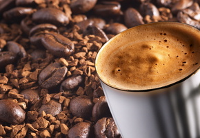 , кофе, Настроения, зерна, чашка, кружка