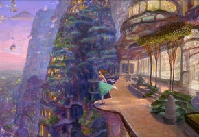 Naohisa inoue, картина, фэнтези