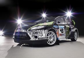 fiesta, форд, world rally team, фиеста, monster, монстр, ken block, Ford