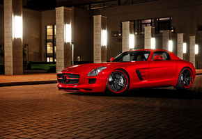 mercedes, авто обои, Мерседес, sls, cars, auto wallpapers, тачки, amg