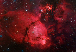 туманность, Ic 1795, cassiopeia, ic 1795 nebula, кассиопея
