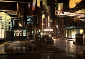 Deus ex human revolution, детройт, square enix, деус экс, detroit, киберпанк