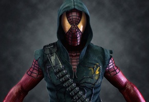 маска, человек, Spider, паук, герой, man