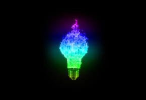 горить, лампа, огонь, Лампочка, свет, горячая, фон