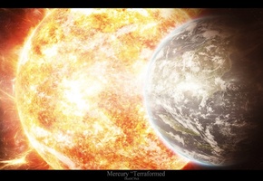 свет, излучение, солнце, Звезда, меркурий, планета