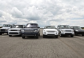 freelander, range rover sport, range rover, discovery, Land rover, evoque, mixed, defender