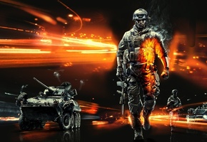 машина, Battlefield 3, battlefield, солдат