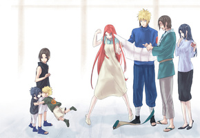 итачи, Naruto, минато, наруто, саске, кушина, учиха