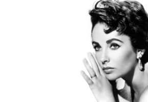 брюнетка, серьги, Элизабет тейлор, elizabeth taylor, актриса