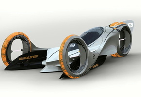 Модель, трехколесная, , эксперементальная