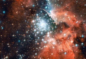 новых, млечном, Рождение, в, пути, звезд