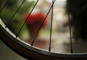 эффект боке, велосипед, спицы, колесо, macro, Макро, bicycle
