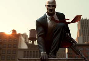 blood money, Hitman, 47, пистолет, хитман