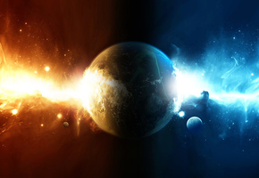 планета, энергия, галактика, Космос