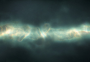 бесконечность, туманность, Light, звезды, газовое облако