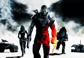 пародия, Mass effect 3, нормандия, приколисты, battlefield, шепард